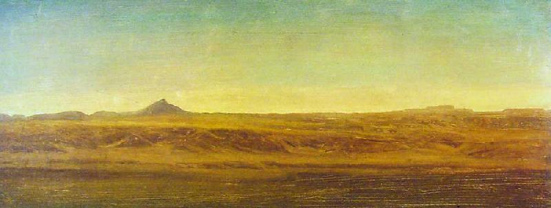 Albert Bierstadt On the Plains oil painting picture